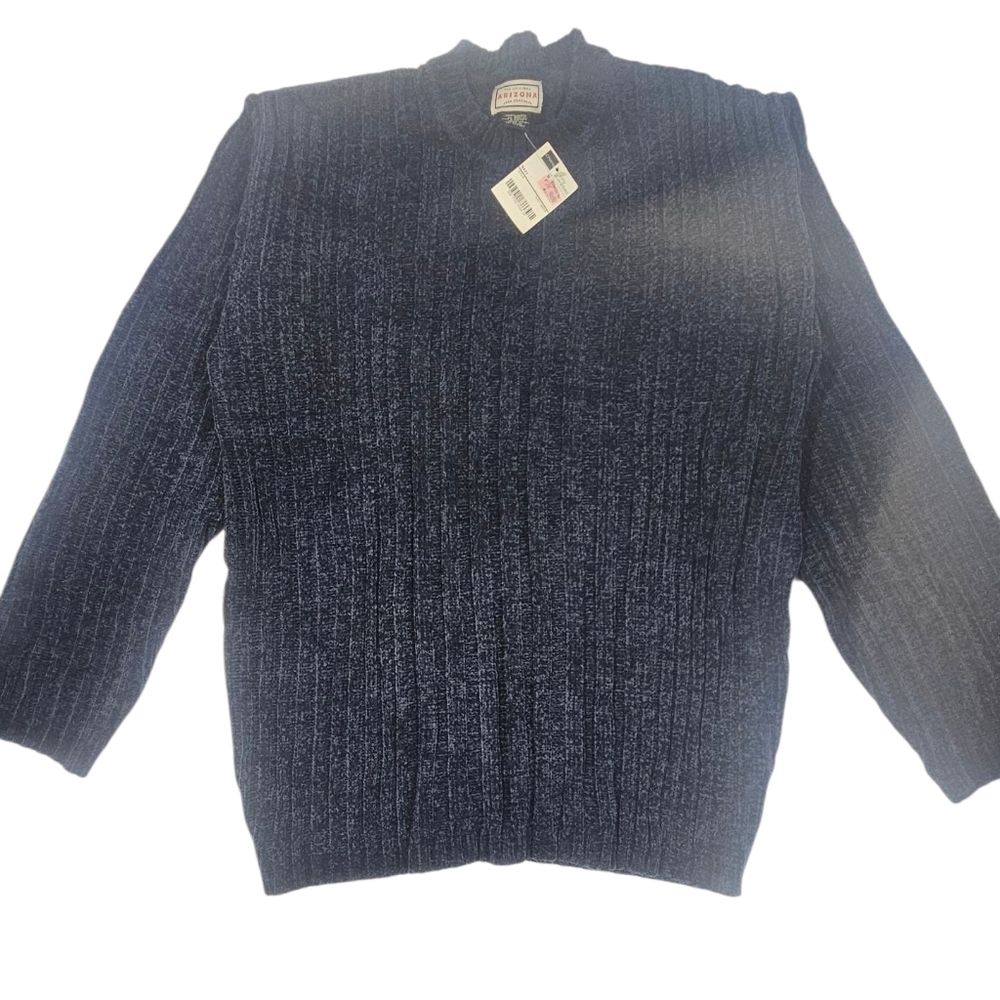 Arizona Jean Company Men's Navy Crewneck Sweater